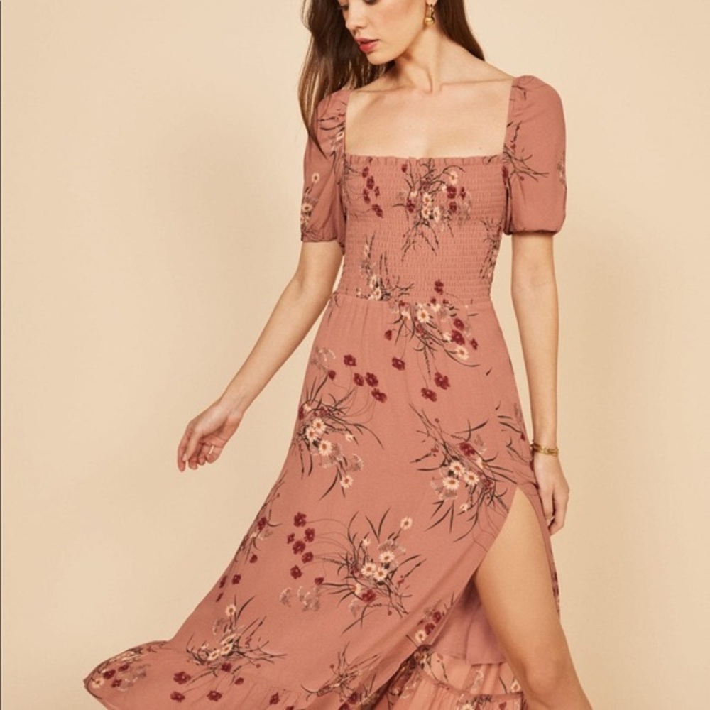 Reformation Meadow Dress in Queen